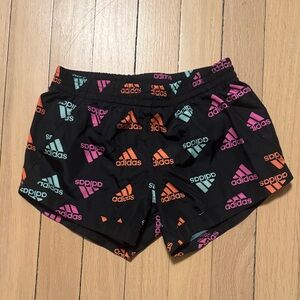 5/$25 adidas Multicolor Logo Shorts 4T